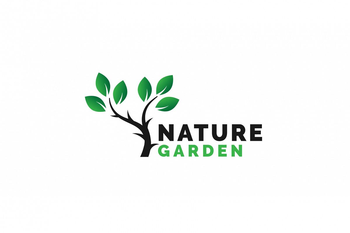 Nature Garden Logo Vol.05 example image 1