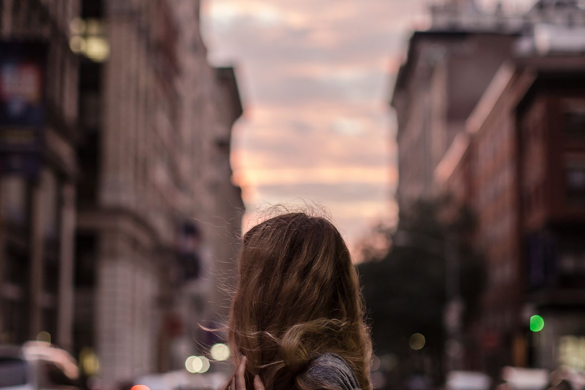 Girl dancing on the street example image 1