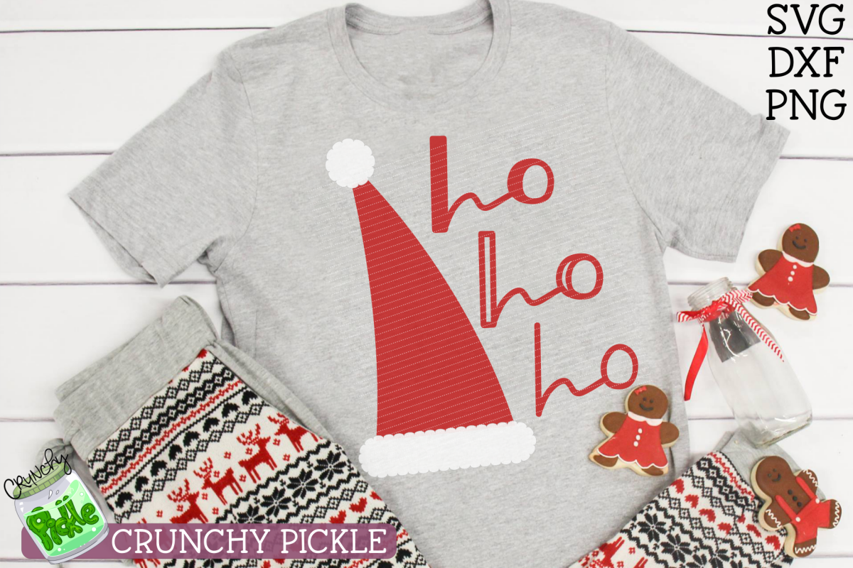 Santa Claus Hat Christmas SVG example image 1