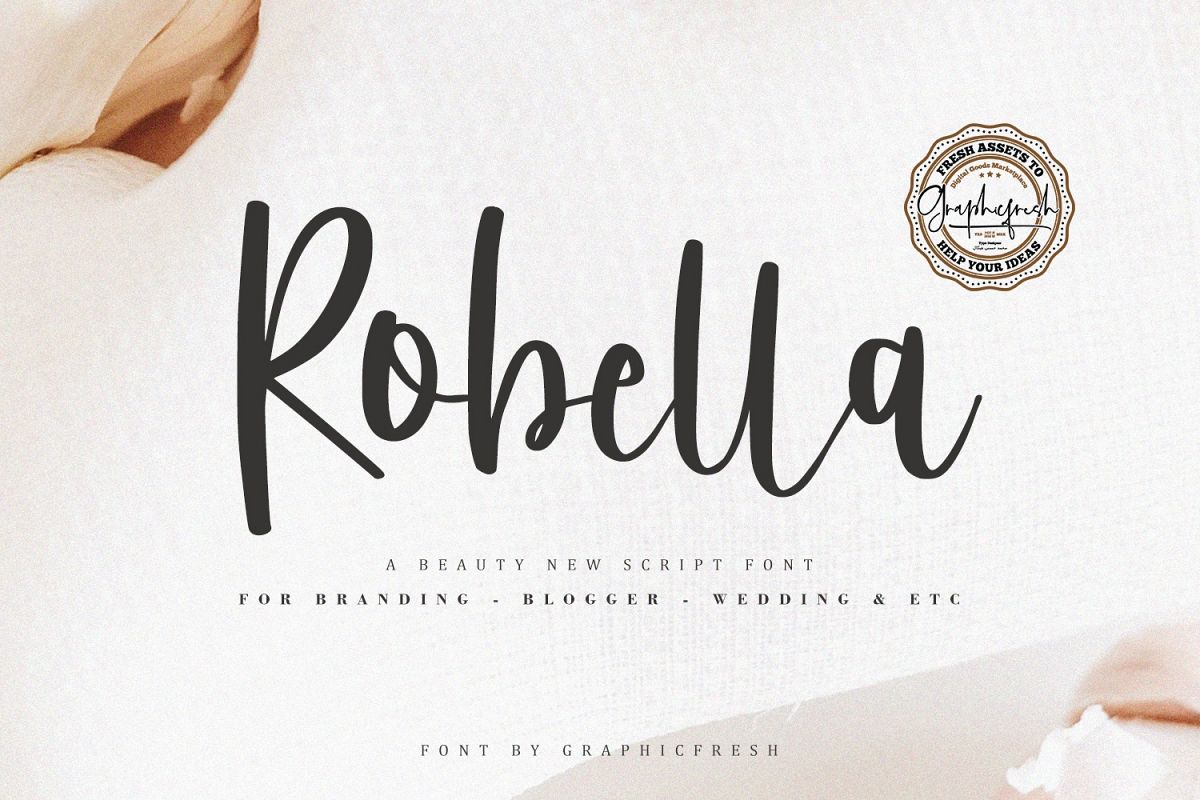 Robella // A Beauty Script Font example image 1