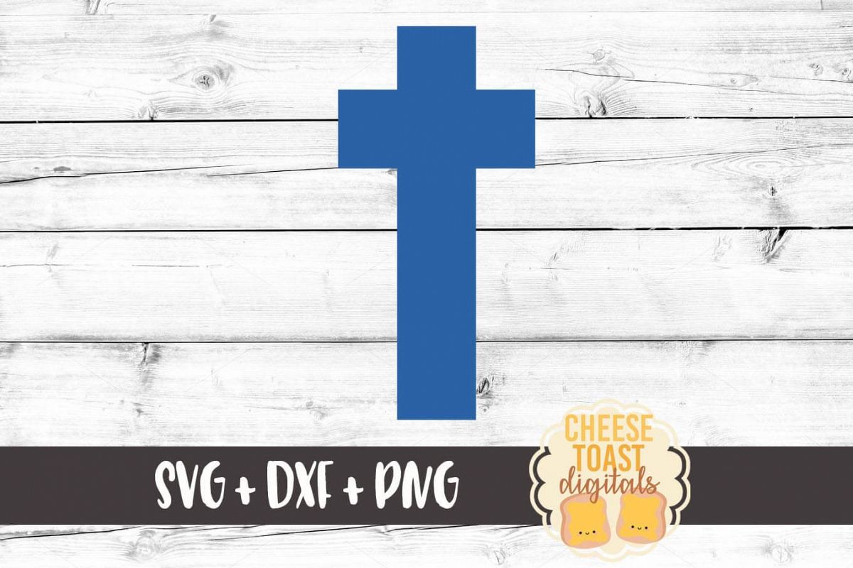 Cross SVG PNG DXF Cutting Files - Christian SVG Files example image 1