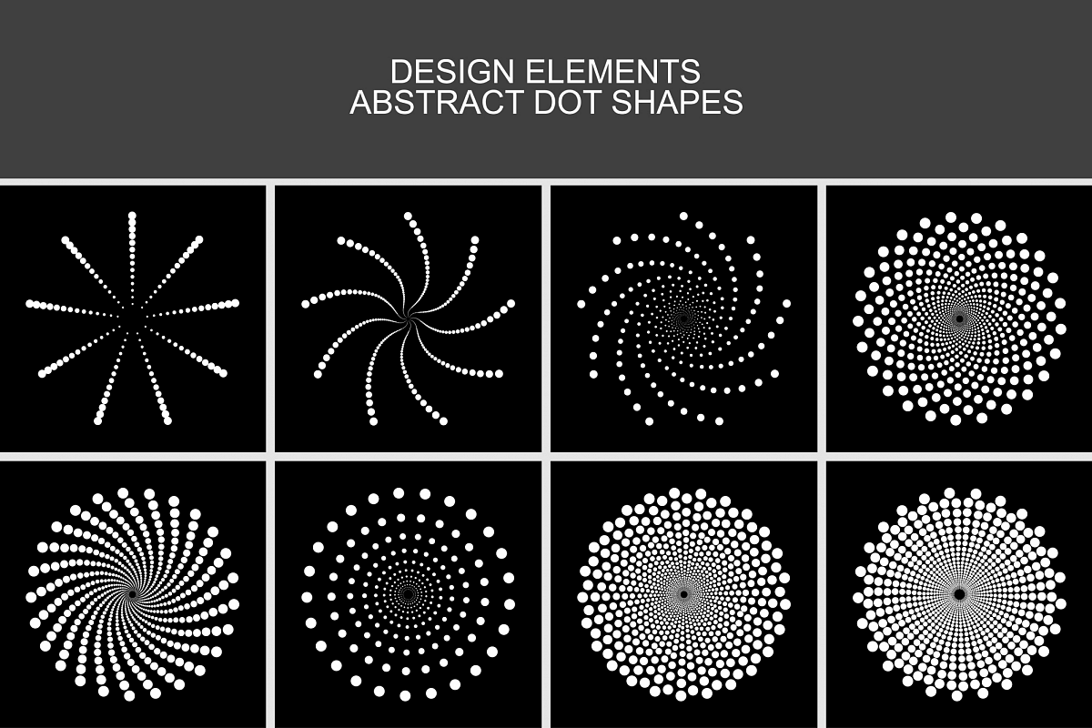 Collection of design elements. example image 1