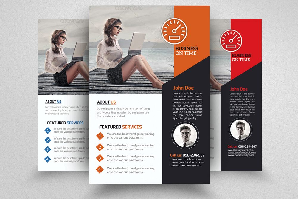 Business Motivation Flyer Template example image 1