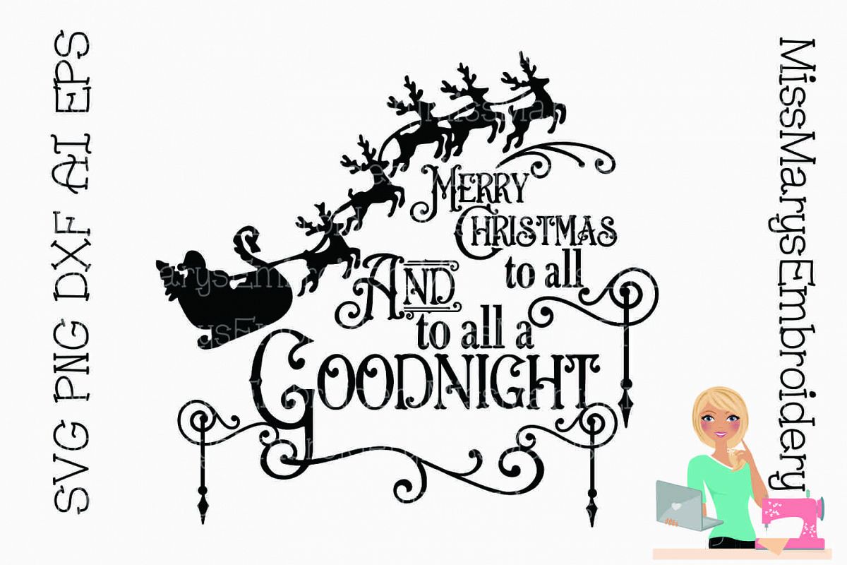 Download Merry Christmas Saying SVG Cutting File PNG DXF AI
