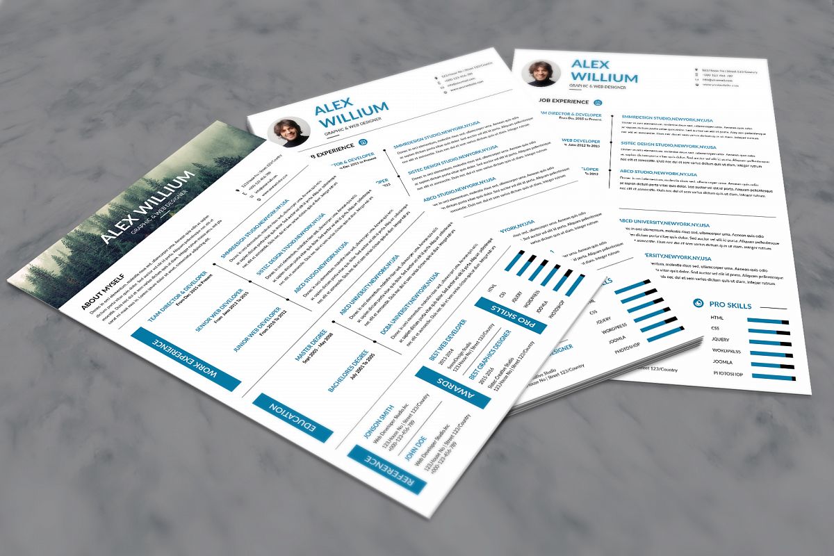 3 Resume 2 Cover-Letter example image 1