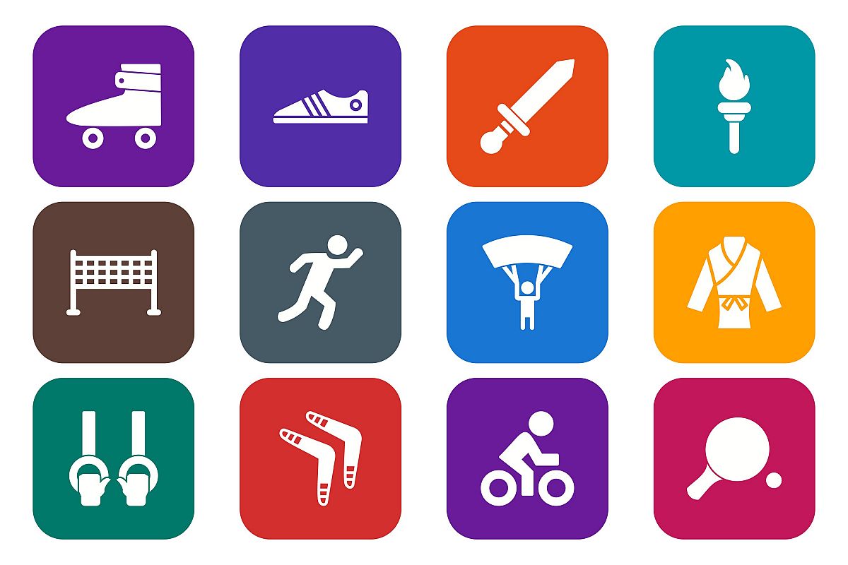 Set Of Sports And Game Icons example image 1