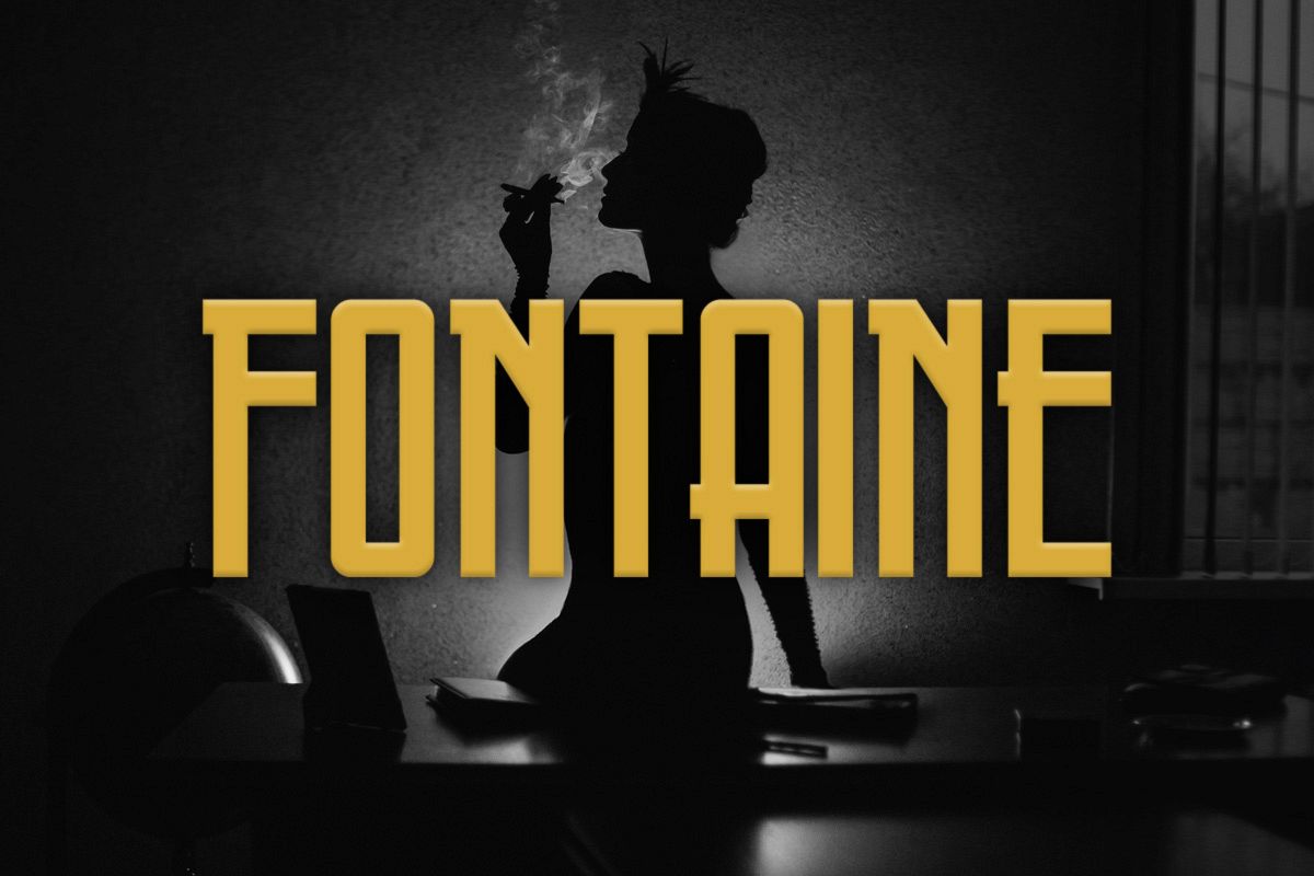 Fontaine Typeface example image 1