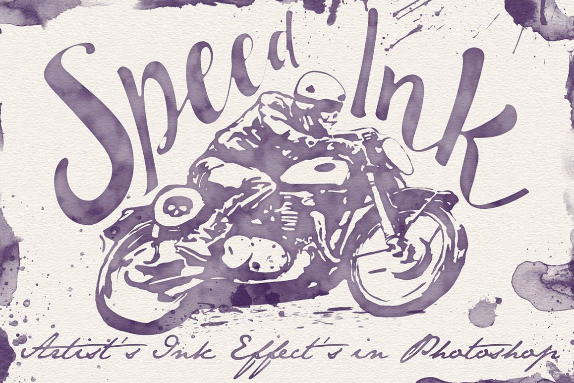 Speed Ink - Smart PSD example image 1