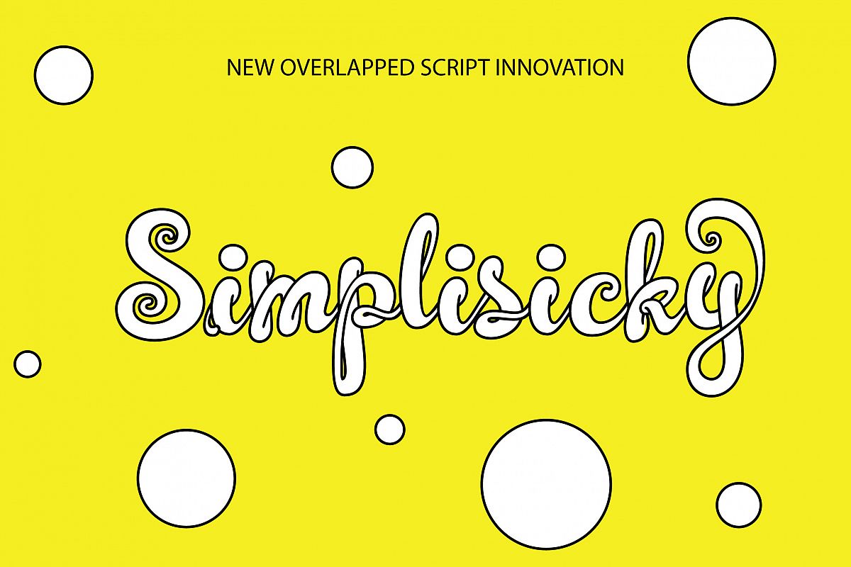 Simplisicky Layered Script example image 1