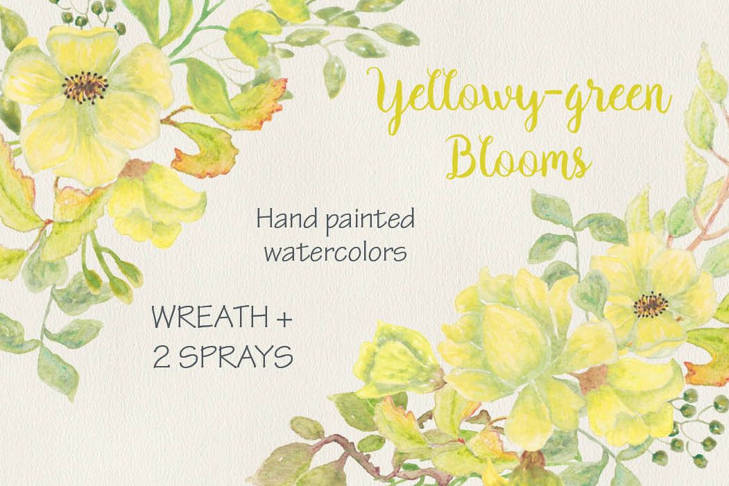 Watercolor wreath of exotic flowers example image 1