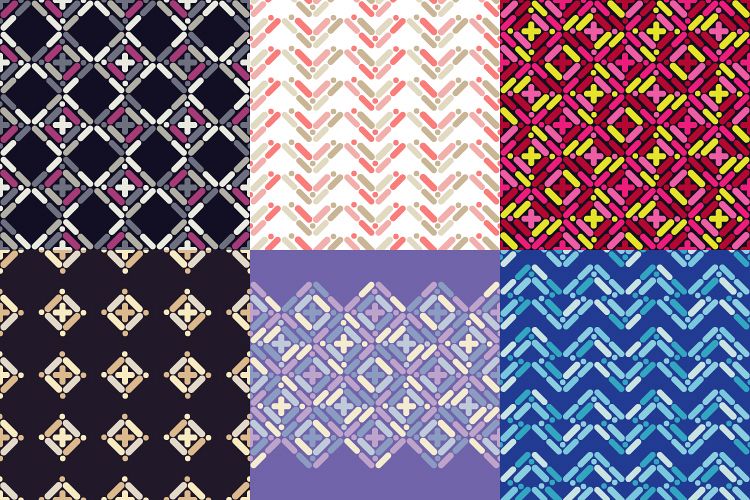 6 Ethnic boho seamless pattern. example image 1