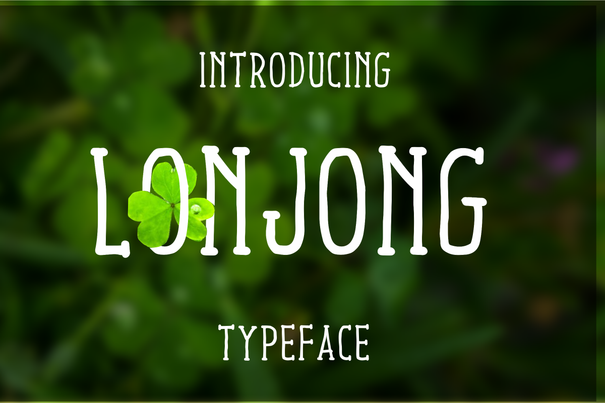 Lonjong Font example image 1