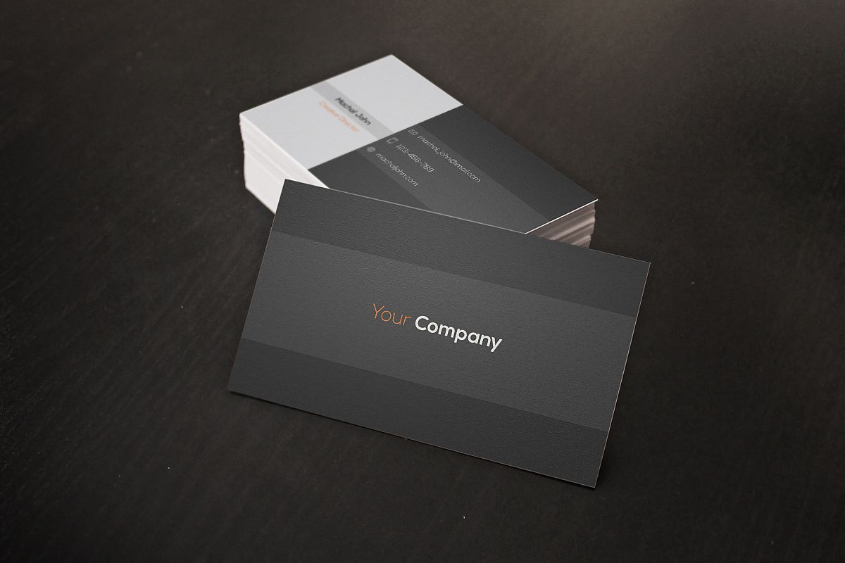 Minimal Buisness Card example image 1