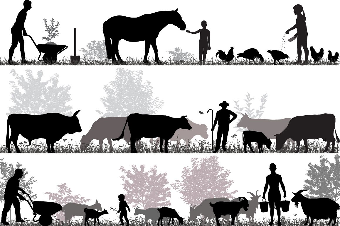 Family of farmers example image 1