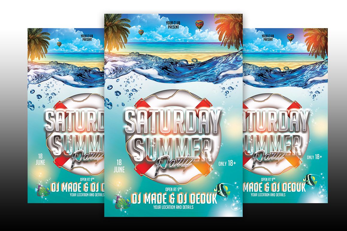 Saturday Summer Party example image 1