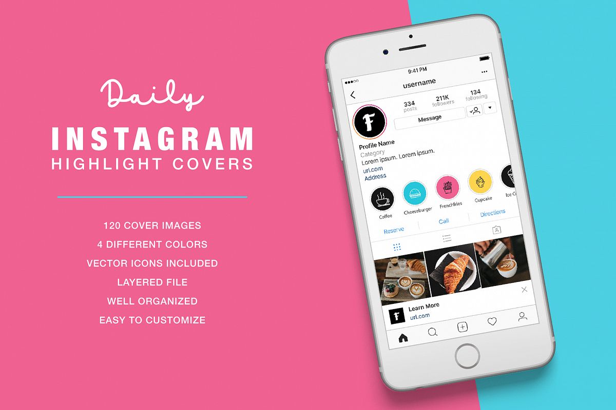 Daily Instagram Highlight Cover example image 1