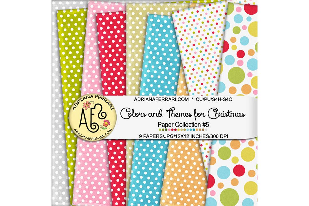 Colors and Themes for Christmas Papers 5 example image 1