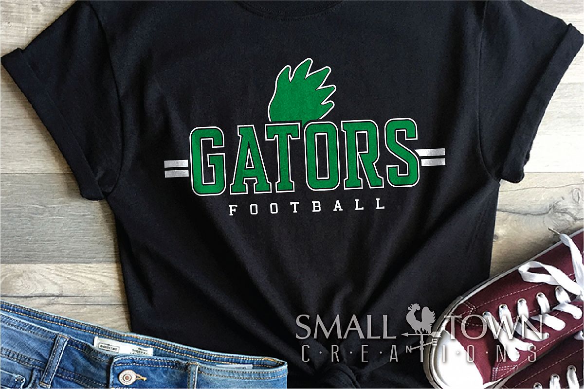 Gator Football Team, Gators Claw Print, PRINT, CUT & DESIGN example image 1