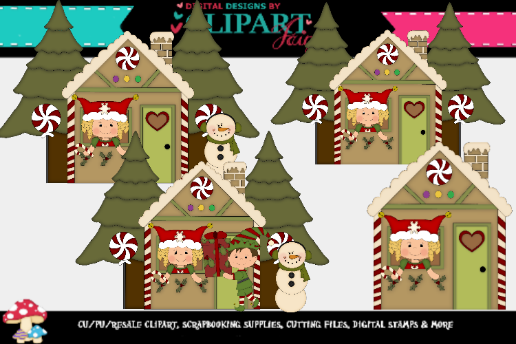 Christimas Elf Girl house example image 1