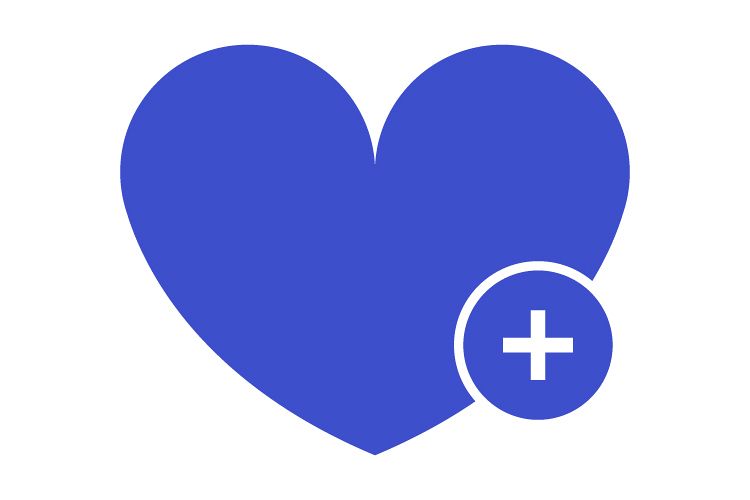 Add heart icon example image 1