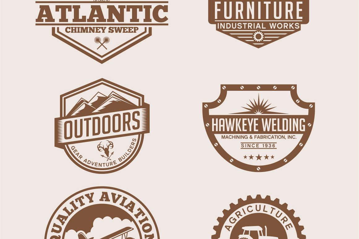 Vintage Labels & Badges example image 1