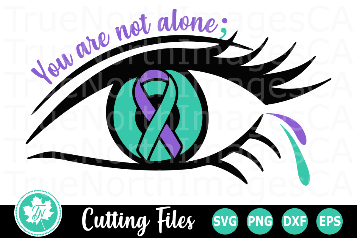 Download You Are Not Alone - A Suicide Awareness SVG Cut File