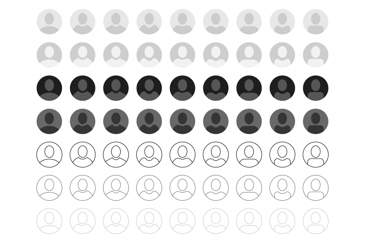 Anonymous User Icons example image 1