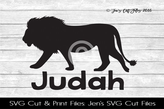 Judah SVG Cut File example image 1