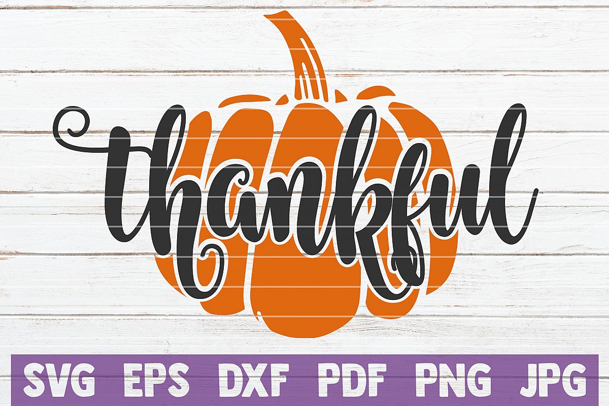 Thankful SVG Cut File example image 1