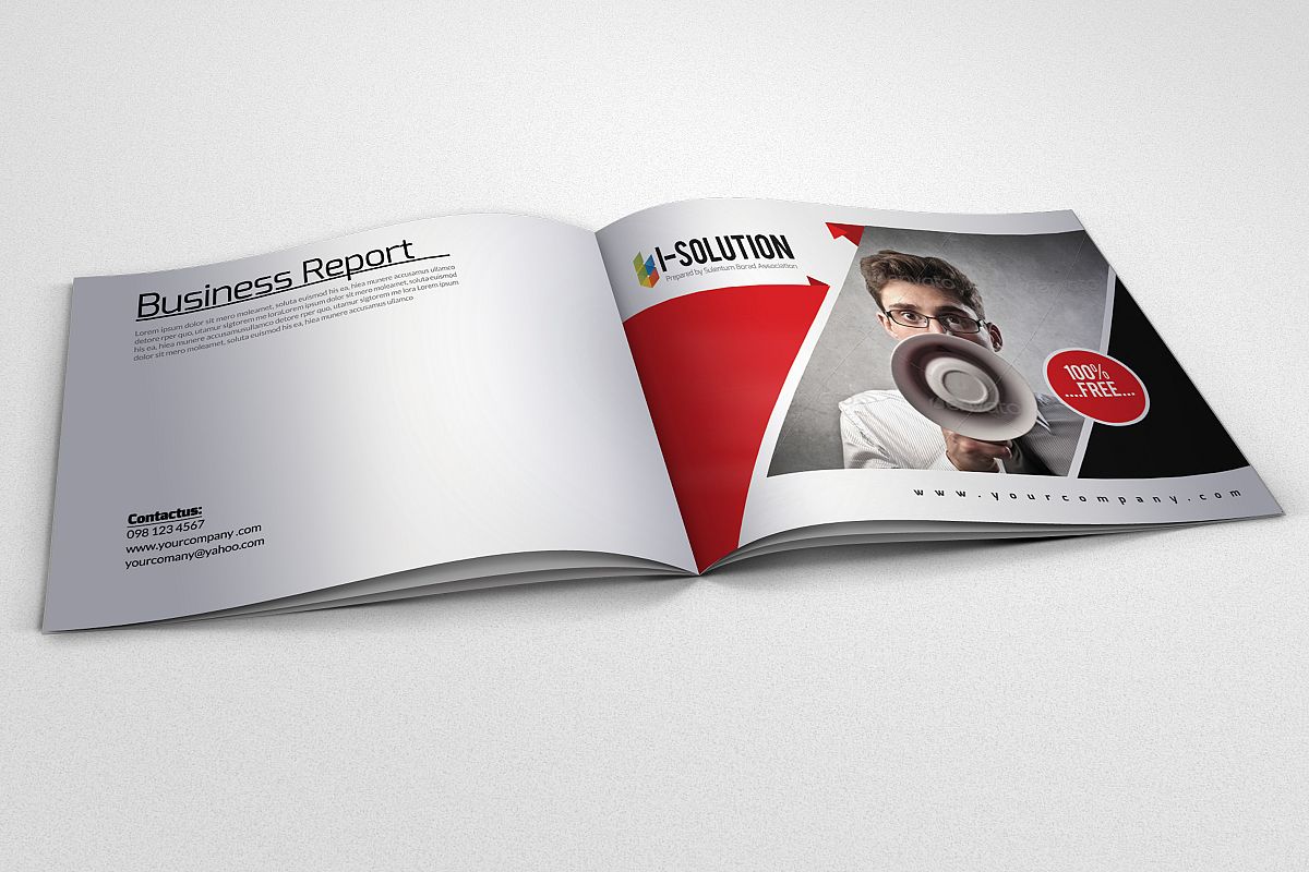 Promotion & Marketing Business Bifold Brochure example image 1