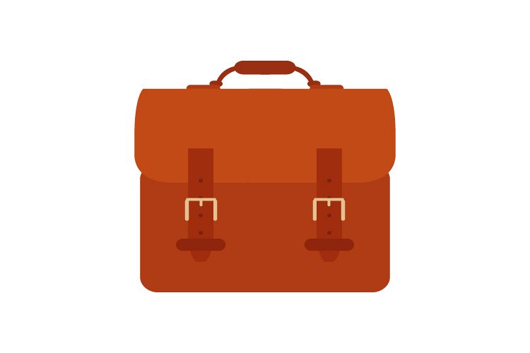 Suitcase work icon example image 1