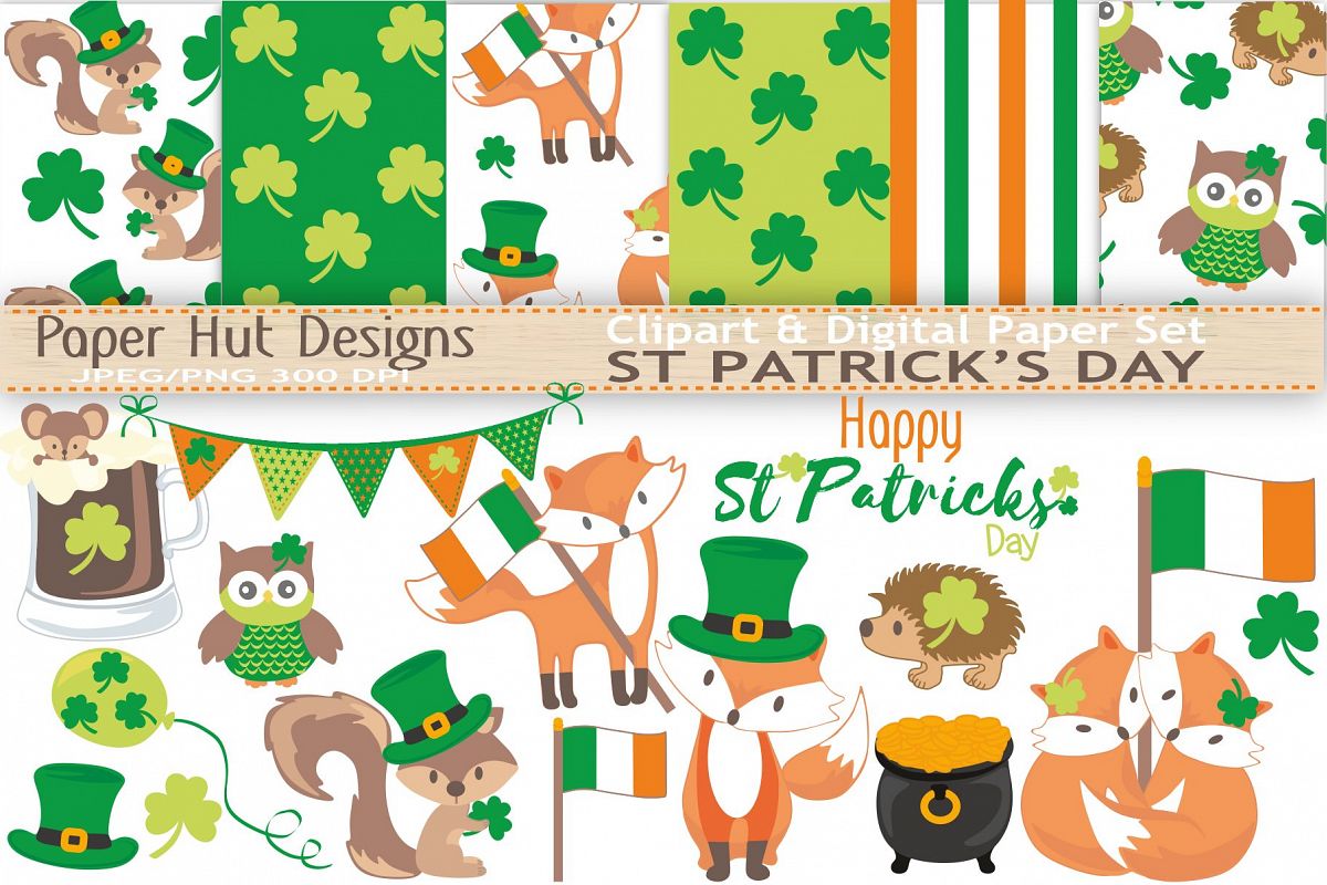 St-Patrick's Day Clipart example image 1