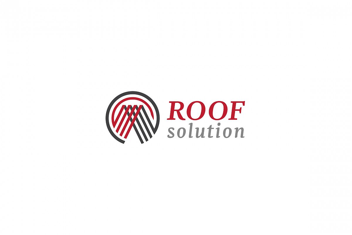 Roof Solution - Logo Template example image 1