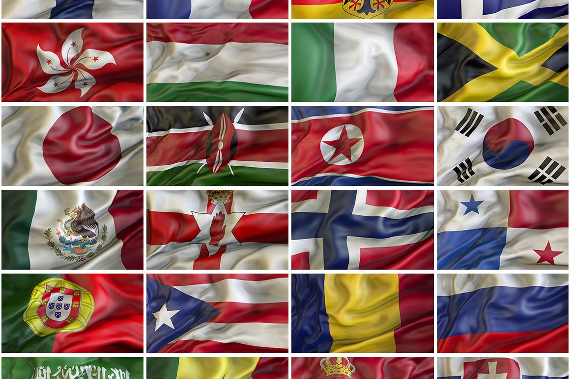 Waving flags example image 1