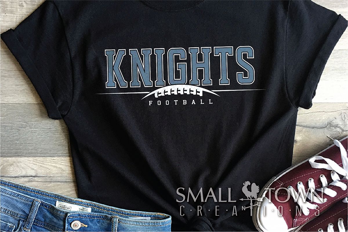 Knight, Knight Football, Knights mascot, PRINT, CUT, DESIGN example image 1