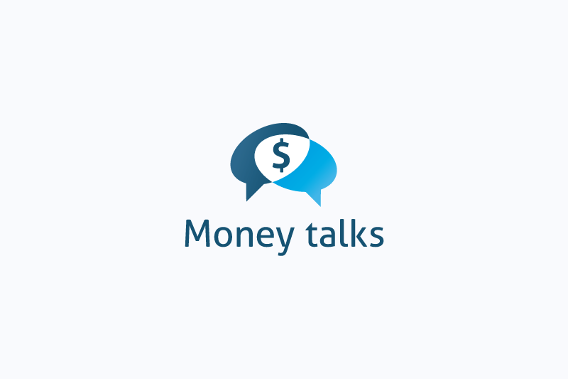 Money talks logo example image 1