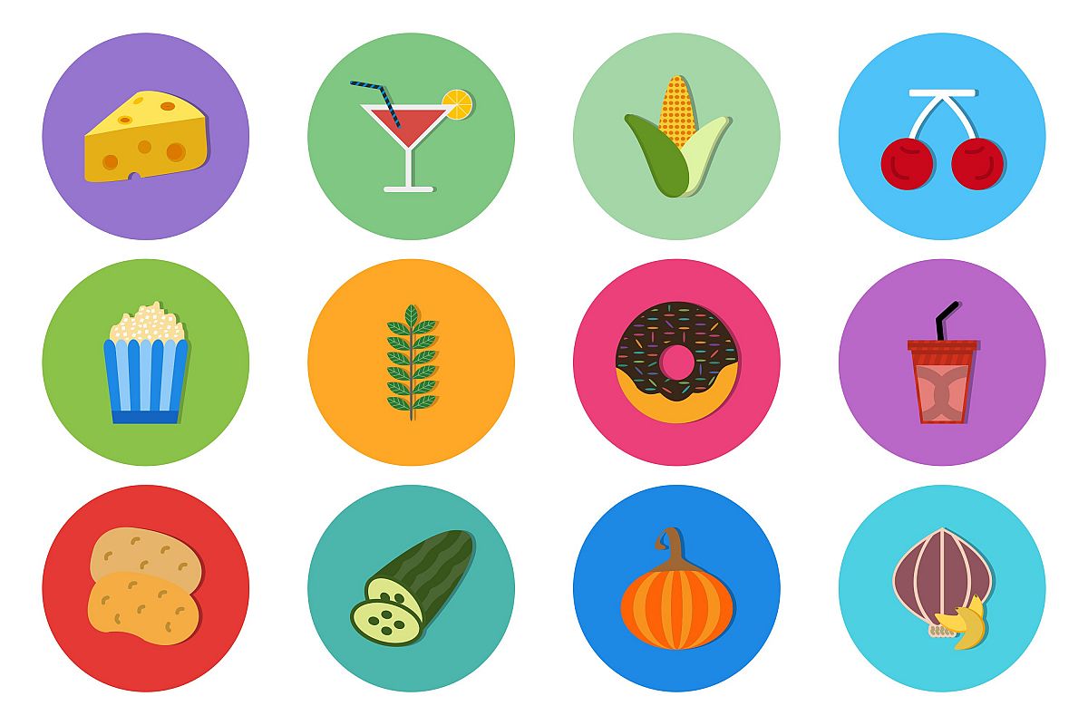 Set Of Food Icons example image 1