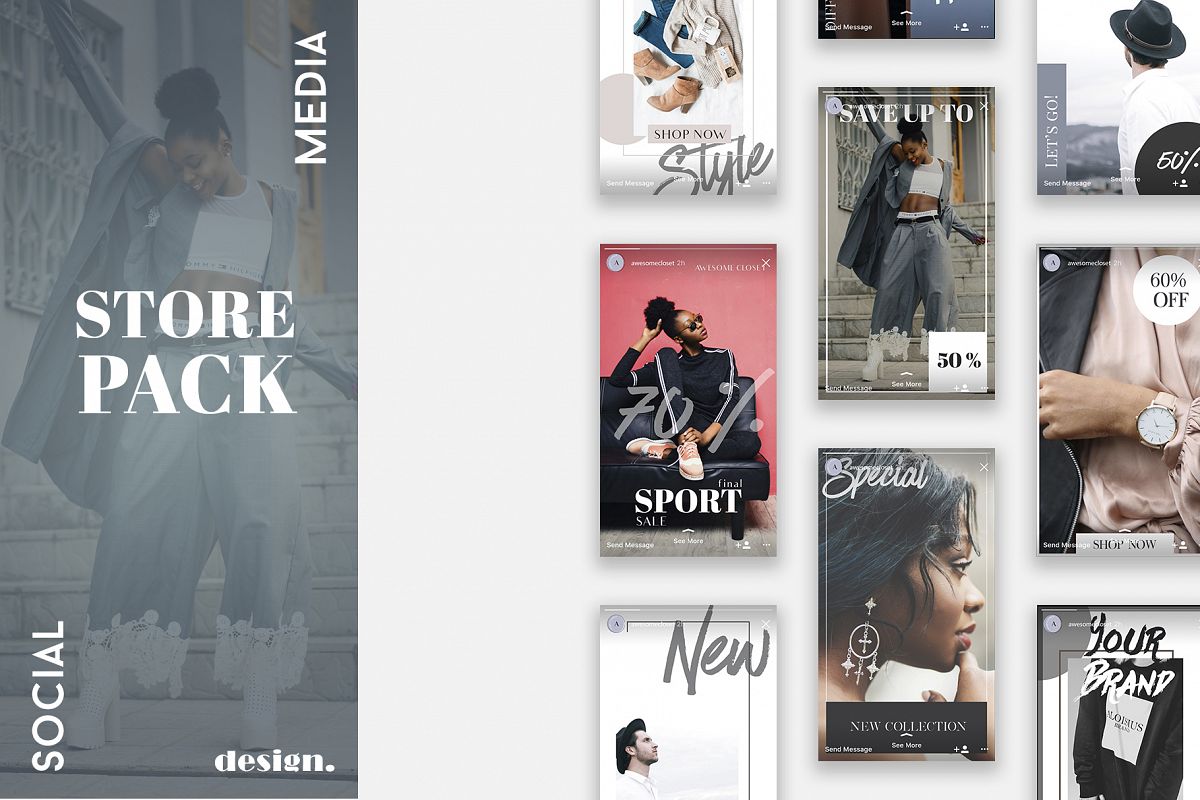 Instagram Stories Pack example image 1