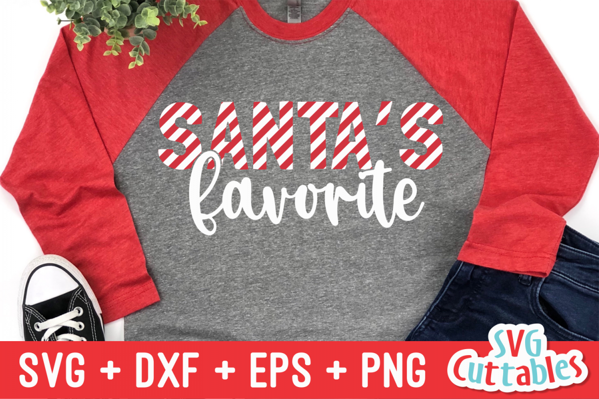 Santa's Favorite | Christmas SVG Cut File example image 1