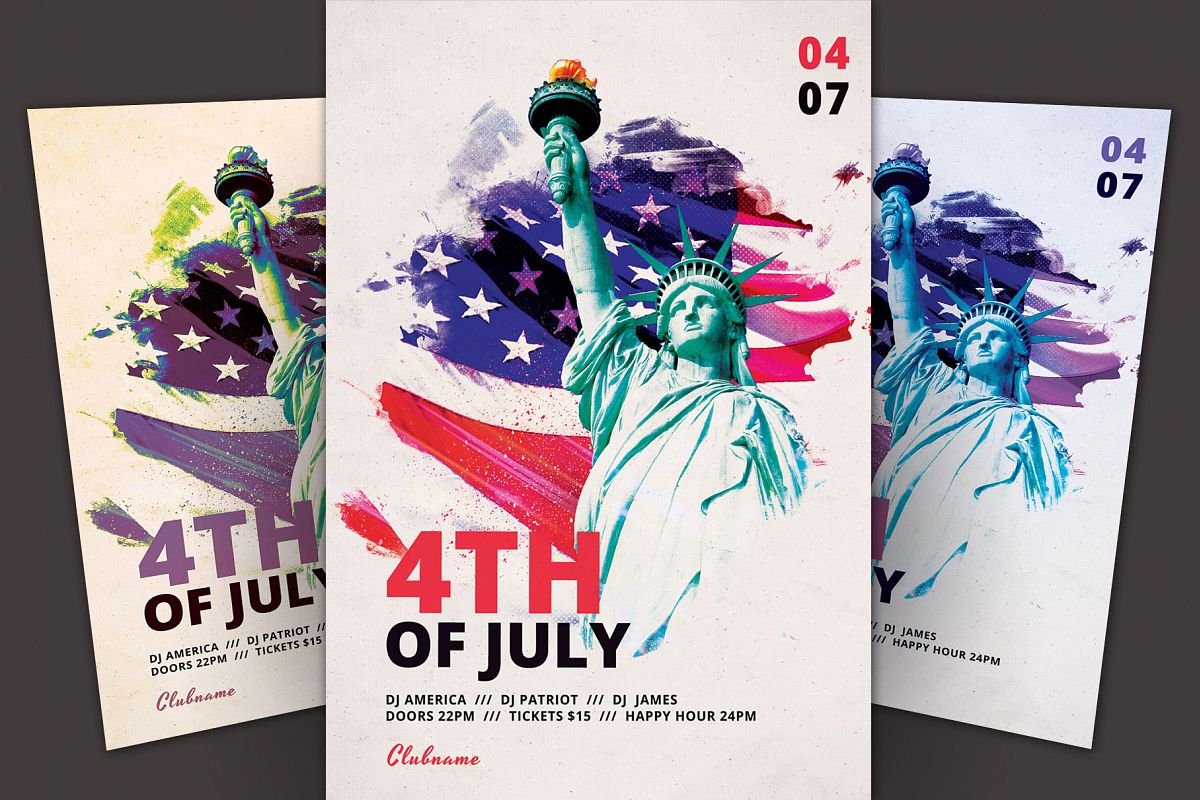 4th of July Flyer example image 1