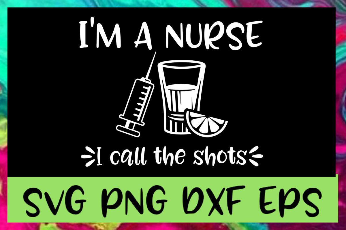 Nurse Quote SVG PNG DXF & EPS Design Files example image 1