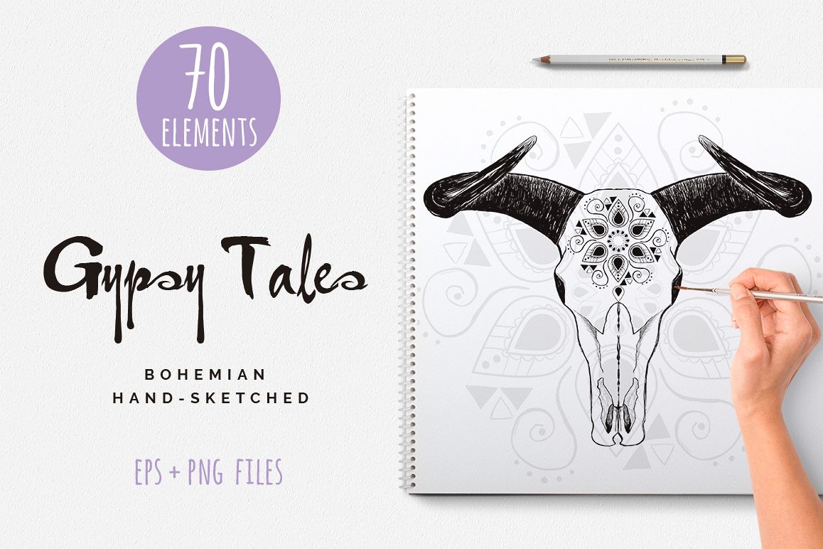 Gypsy Tales Bohemian Sketches example image 1