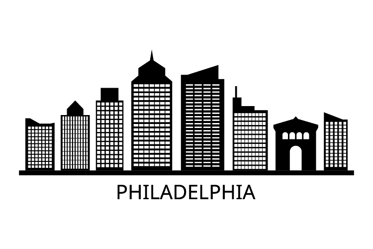 Philadelphia skyline example image 1
