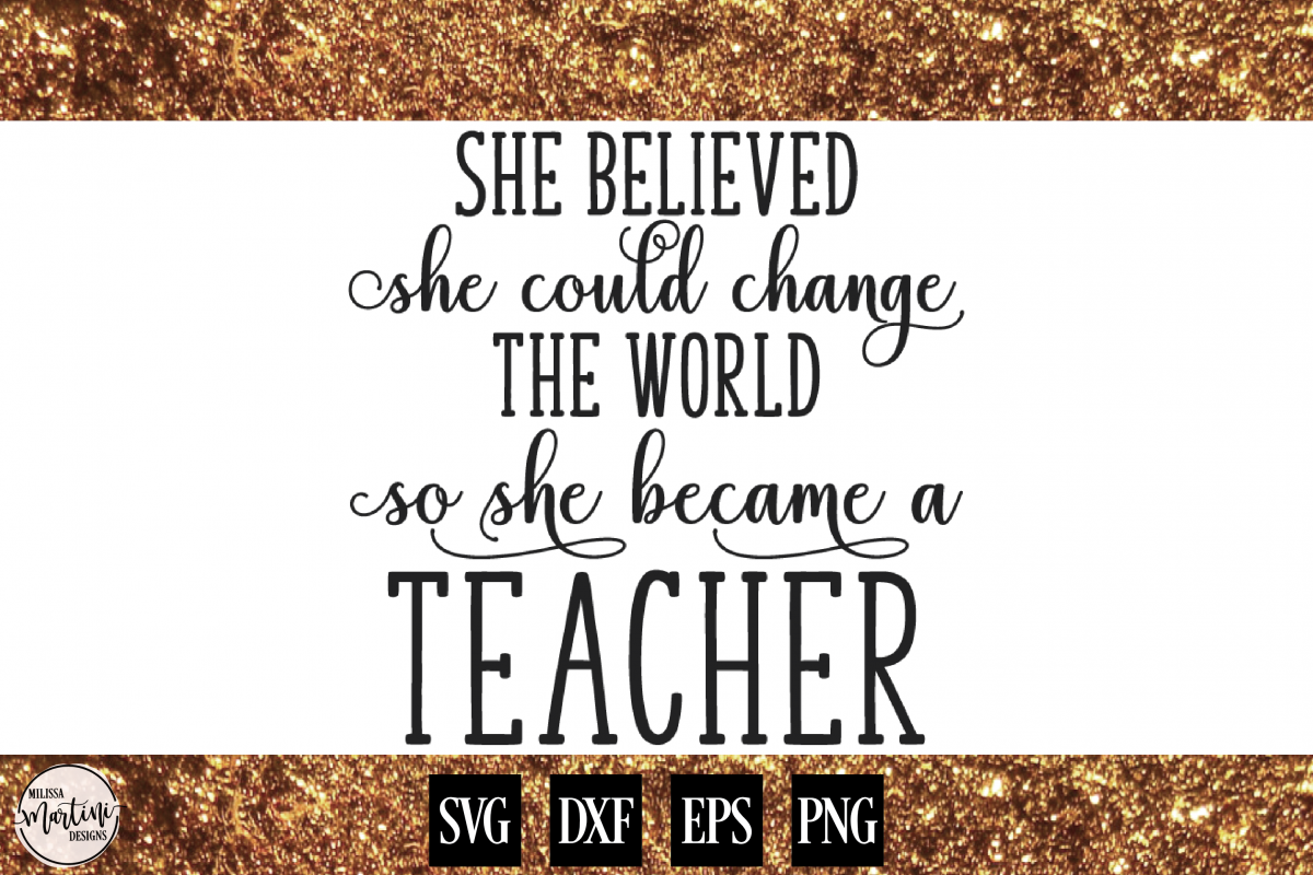 She Believed She Could Change The World example image 1