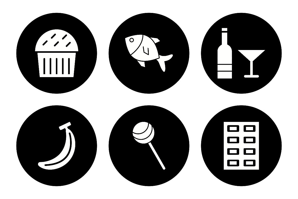 Set Of Food Icons example image 1