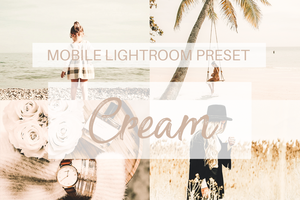 Cream Mobile Lightroom Preset example image 1
