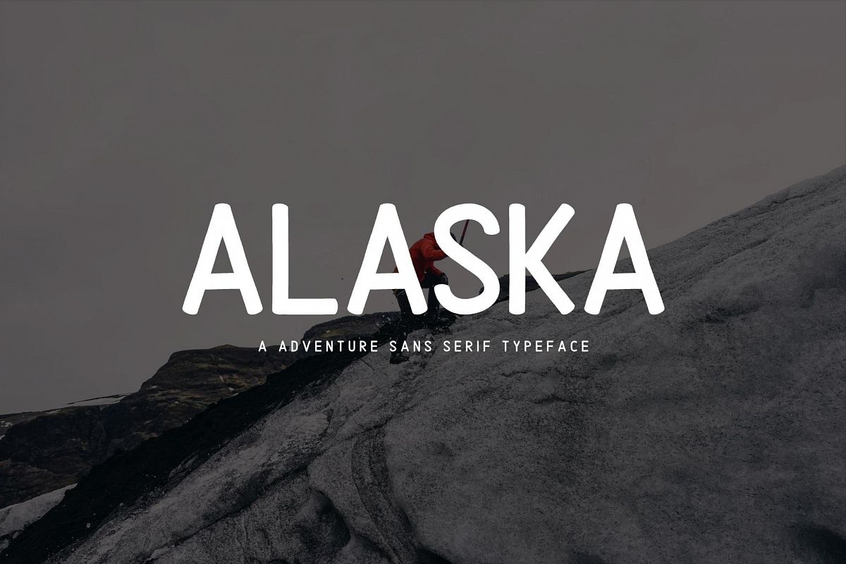 Alaska Typeface Font example image 1