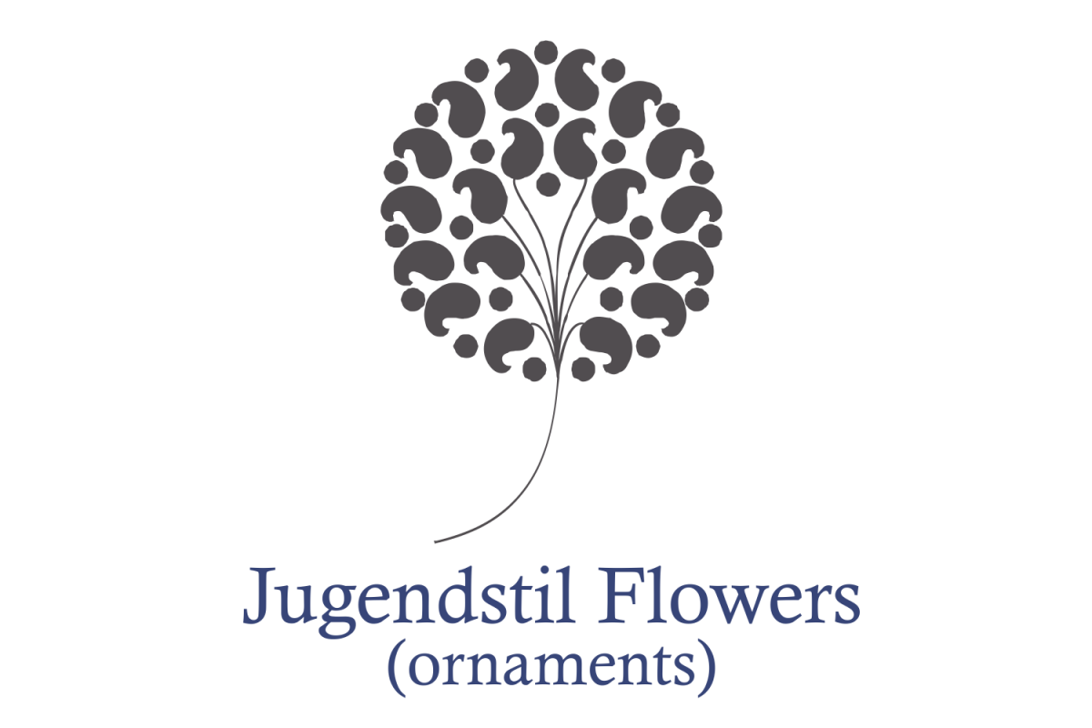 Jugendstil Flowers (family pack) example image 1