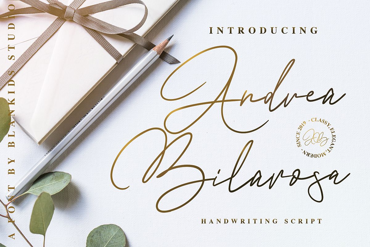 Andrea Belarosa - Beauty Font example image 1