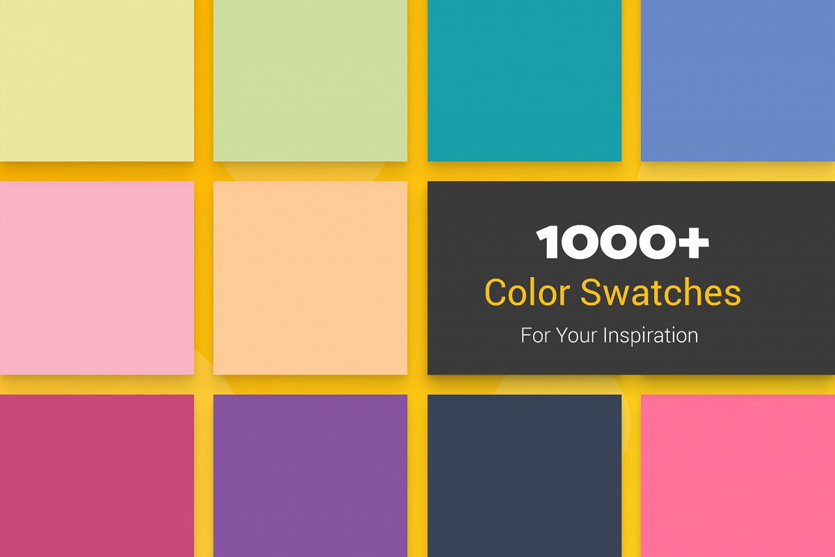 1000 Color Swatches For Your Inspiration example image 1